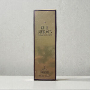 NWT Elizabeth Taylor White Diamonds Eau de Toilette 1.7 FL OZ